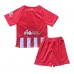 Atletico Madrid Barnkläder Hemma matchtröja till baby 2023-24 Kortärmad (+ Korta byxor) Billigt